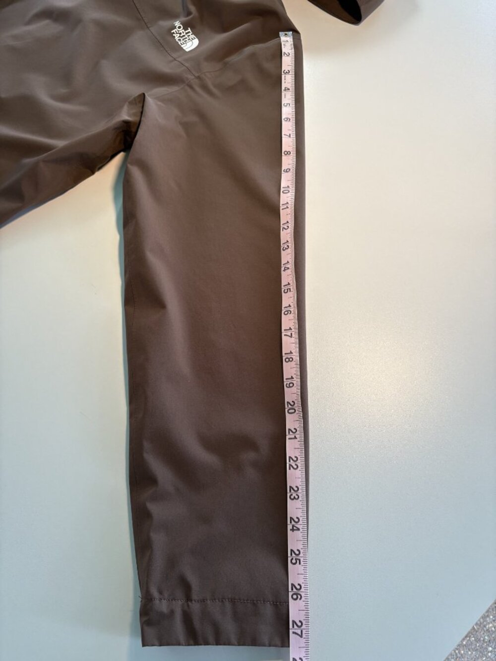 The North Face DryVent Hooded Jacket Mens M Brown Waterproof Windbreaker Coat - Picture 11 of 11